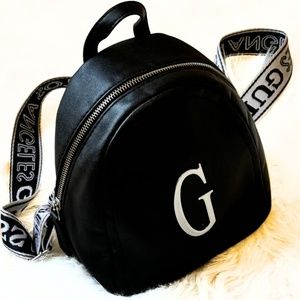 Guess Jarah Signature Backpack Bag with Logo and Webbing Straps